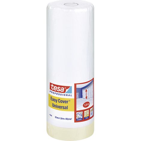 tesa  04368-00010-02 Abdeckfolie tesa Easy Cover® Hellbraun (L x B) 33 m x 1.8 m 1 St. (1/5)