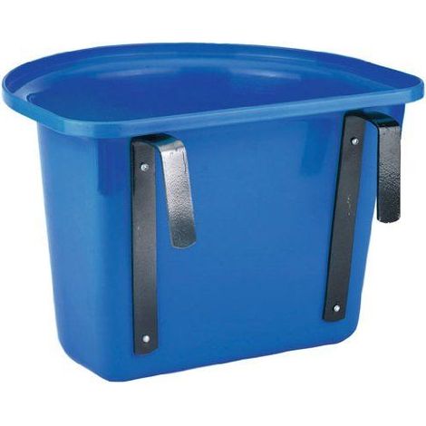 Kerbl 32853 Mangeoire amovible avec crochets de suspension (Bleu) (1/2)