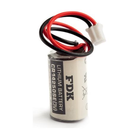 Pile CR14250 - Lithium - 3V - 850mAh + connecteur