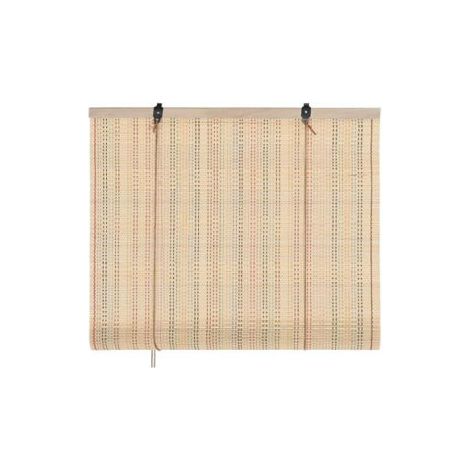 ESTOR BAMBU ENROLLABLE 60X1X175CM NATURAL MULTICOLOR