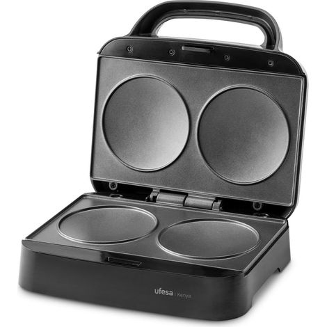 Aparato de cocina ufesa kenya 750 W placas antiadherentes control automático