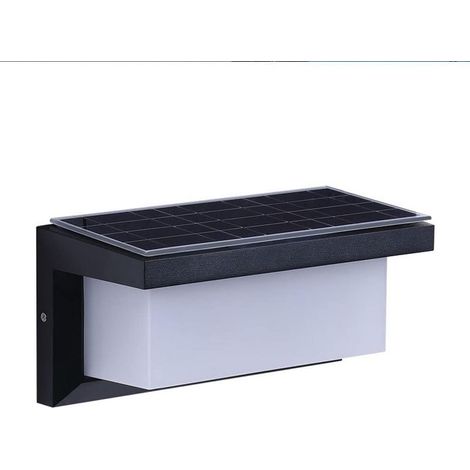 MINKUROW, Luces Solares Para Valla Al Aire Libre, Luces Solares Decorativas De Montaje En Pared Solares Impermeables Para Valla De Pared, Patio, Porche (1/5)