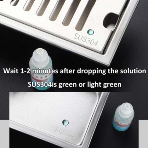 NALOOKAMIC Caniveau Douche Italienne avec Filtre À Cheveux,Caniveau De Douche en Acier Inoxydable,Siphon Douche Italienn,10 60cm