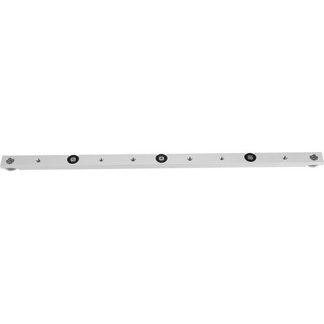 Barras de inglete, barra de inglete de aleación de aluminio, barra para sierra de mesa, varilla de calibre, herramienta duradera para trabajar la madera, plantilla de calibre de inglete y barra de mon (1/5)