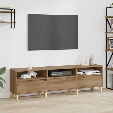TV-Schränk 150 x 30 x 45 cm Artisan-Eiche Holzwerkstoff (1/5)