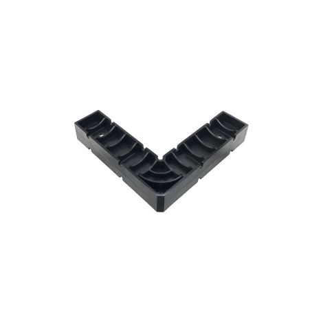 Lot de 2 équerres de positionnement 90° – Blocs de fixation en plastique – Outil d’alignement pour perçage et collage en atelier (1/4)