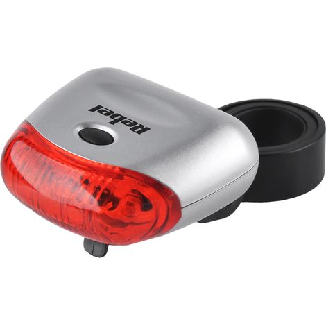 Fanale posteriore a LED per bicicletta, 3 modalità, 2 batterie AAA, Rebel (1/2)