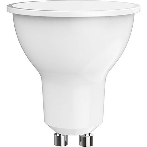 Bombilla gu10 value plus led 6w 2700k 620lm 300cd 100°