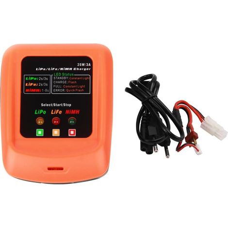 RC Chargeur d'équilibre de Batterie Chargeur Lipo pour Voiture RC Bateau RC Drone Support 2S 3S Lipo 1-8S Batterie NIMH (1/5)