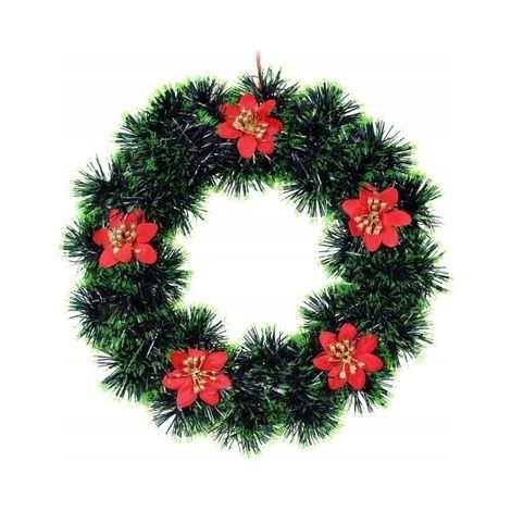 Weihnachtskranz, Dekoration, Türschmuck, Kranz L 27 cm