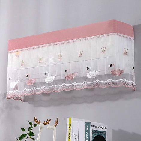 Funda para unidad interior de aire acondicionado,Cubierta antipolvo para aire acondicionado interior,Diseño envolvente de 360 grados,88 cm (1/5)