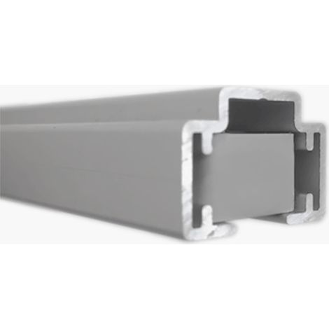 Direct Filet – Butée pour rail de guidage – Plaqué inox – Petit bloc carré – Vis auto-perforante incluse – Vendu à l'unité