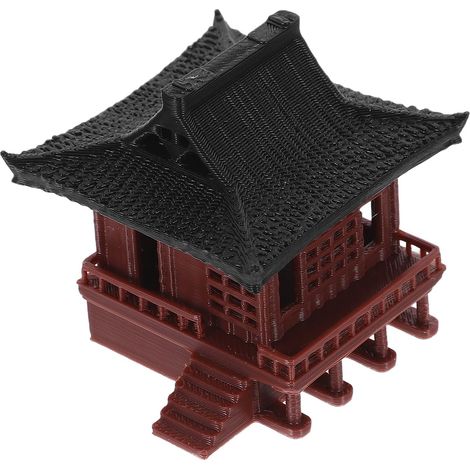 Pavillonstatuen aus PP für Garten und Aquarium Vielseitig