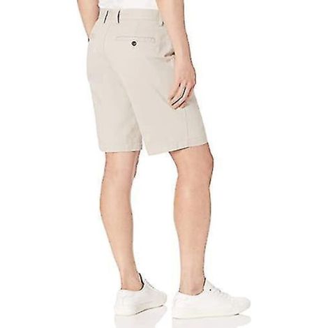 Herren-Chino-Shorts in Khaki-30-Gelb (1/3)