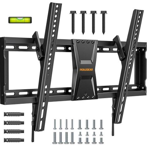 TV Wandhalterung neigbar für 37-82 Zoll Fernseher bis 60kg, VESA 600x400mm (1/5)
