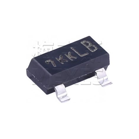 Vishay 2N7002K-T1-GE3, N-channel MOSFET 7K SOT23 screen printed, electronic component, chip, electronic element, 5 units, 5 units.