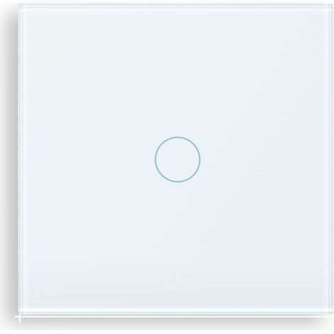 Touch-Lichtschalter/Wandschalter für Wohnzimmer/Schlafzimmer, Weiß (1/4)