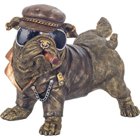 Signes Grimalt Figura De Perro Figuras Perro Animales Marrón 30x20x24cm 34673 (1/5)