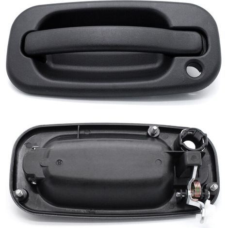 Jeffergarden Poignées de porte extérieures, 2 pièces, pour Chevrolet Silverado 1999-2007 (côtés conducteur et passager) (1/4)