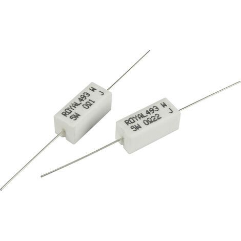 TRU COMPONENTS 1585465 Résistance de puissance 0.43 Ω sortie axiale 5 W 5 % 1 pc(s) S631831 (1/3)