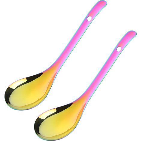 Cuillère de service en acier inoxydable - Cuillère de cuisine multifonctionnelle pour servir, cuisiner et mélanger