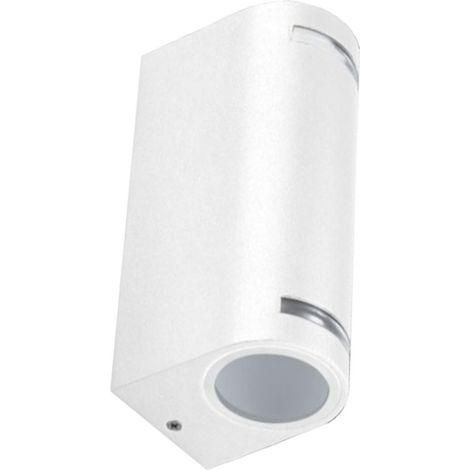 Applique da esterno per parete facciate giardino lampada da muro doppia emissione up & down illuminazione per balcone ingresso attacco GU10 IP54 (1/5)