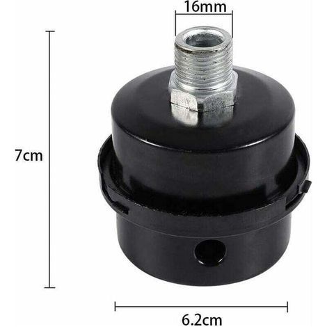 FENOPLASTICAFiltre silencieux pour compresseur d'air, XU, Filetage 3/8\ (1/3)