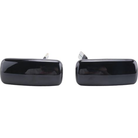 Luz de posición lateral con LED negro para Chrysler 200, 300C, Sebring, Dodge Caliber, Nitro, Lancia, Jeep y Compass. (1/5)