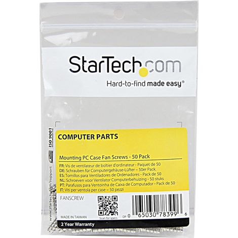 Schraubensatz StarTech fanscrew selbstschneidend 50 Stück (1/2)
