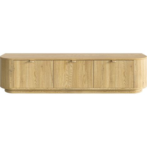Selsey Coru - Meuble TV sur pieds avec 3 abattants – 175 cm (1/5)