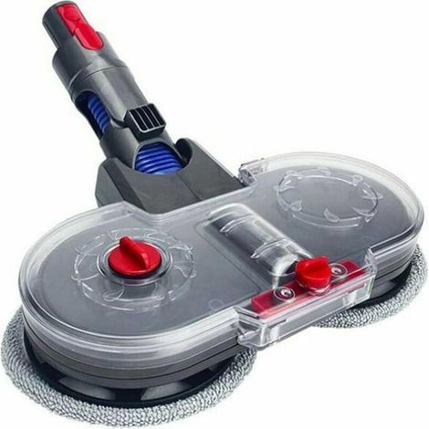 Tête de balai pour aspirateur Dyson V15 V11 V10 V8 V7 - Accessoires de rechange - Avec 6 tampons de nettoyage
