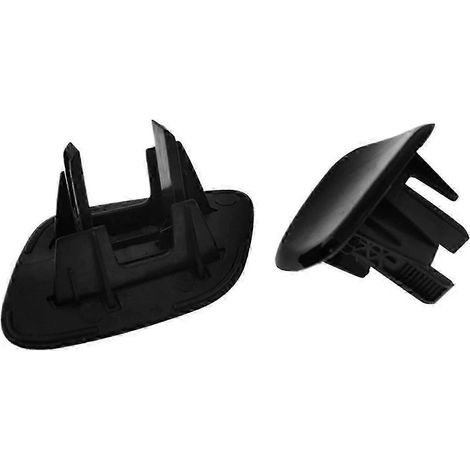 Paar Scheinwerferreinigungsabdeckungen 98682D4000 für Kia K5 Optima, Schwarz, SZRH AV