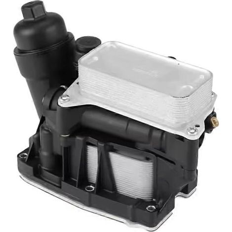 Boîtier de filtre à huile 11428507694 pour BMW E65 F07 F10 520d 525d 530d F01 F02 740d X3 F25 X4 F26 X5 X6 Radiateur d'huile (1/5)