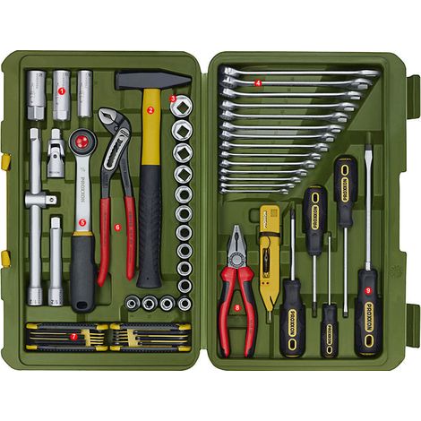 Proxxon Industrial  23650 Werkzeugset KFZ im Koffer 43teilig