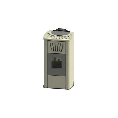 Cola THERMO POWER 30 S. Posizionamento dell'apparecchio: Libera installazione, Colore del prodotto: Avorio, Materiale della scocca: Ghisa, Acciaio. Tipo di... - COLA LS0NJ10Y STUFA A PELLET - LS0NJ10Y (1/2)