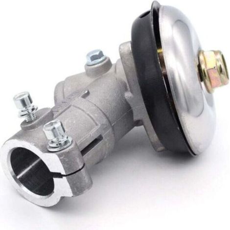 Renvoi d'angle Debroussailleuse 28mm, Tête d'engrenage Debroussailleuse Universelle Boîte de Vitesse de Tondeuse à Gazon pour Coupe Herbe/Tronconneuse (28mm, Rond de 9 Dents)