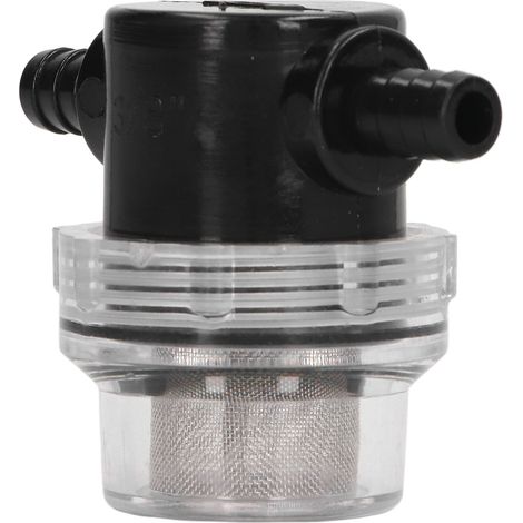 Wasserpumpenfilter Inline-Siebstutzen ABS 3/8 Zoll 1/2 Zoll Ausgang für DC 12V 80 PSI Pumpen (1/5)