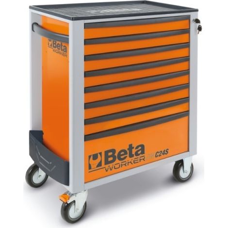 Beta Cassettiera Mobile BW C24S Con Otto Cassetti e Assortimento di 394 utensili (1/5)