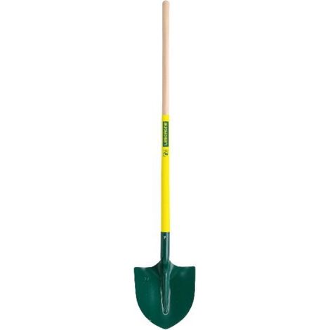 Pelle ronde tôle (27 cm) - manche bois certifié PEFC 100% (130cm) - Leborgne