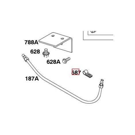 Morsetto cavo motore tagliaerba BRIGGS & STRATTON 690389