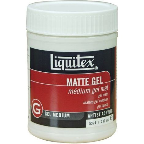 Additif Gel Mat - LIQUITEX - Taille M - 237 ml - Effets de texture mate - Pour adultes (1/3)