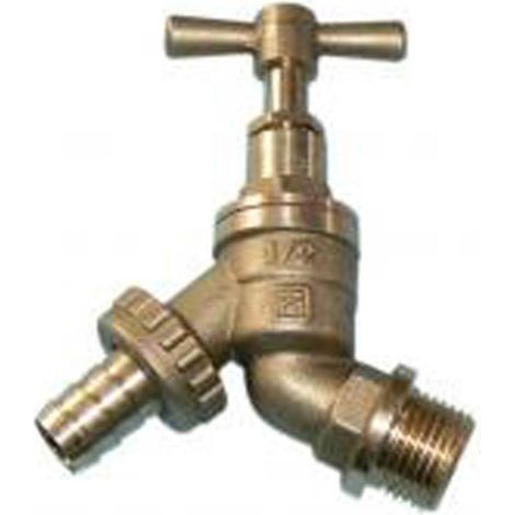 Primaflow VHBT Brass HU Bibtap 3/4" EN1213 WRAS