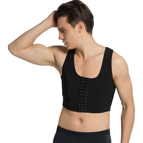 Gilet De Compression Pour Homme - En Nylon Extensible Et Respirant - Pour Le Sport Et Le Quotidien - Taille XL