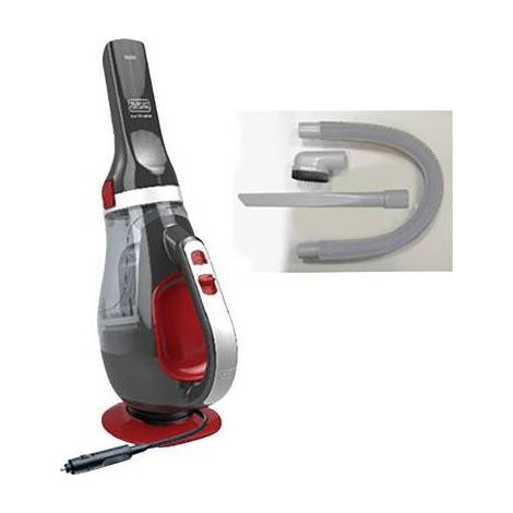 Aspirateur à main Black et Decker ADV1200 DustBuster Auto 12 V Rouge et Gris