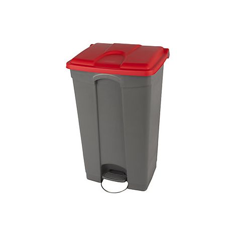 Probbax  Pattumiera a pedale  capacità 90 l  largh x alt x