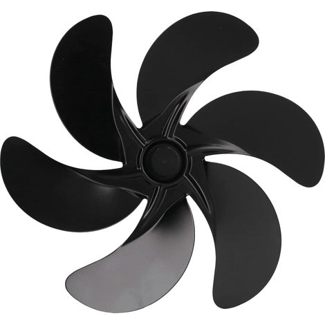 Diamètre : 17 cm Ventilateur de cheminée sans électricité avec 6 pales Démarrage automatique Ventilateur de poêle alimenté par la chaleur Pour cheminée, cheminée, poêle (1/5)