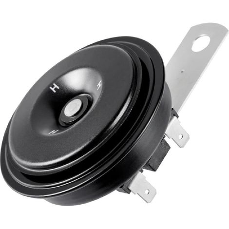 AVERTISSEUR RING ELECTROMAGN COMPACT DIAMET 77MM 12V NOTE HAUTE 420HZ