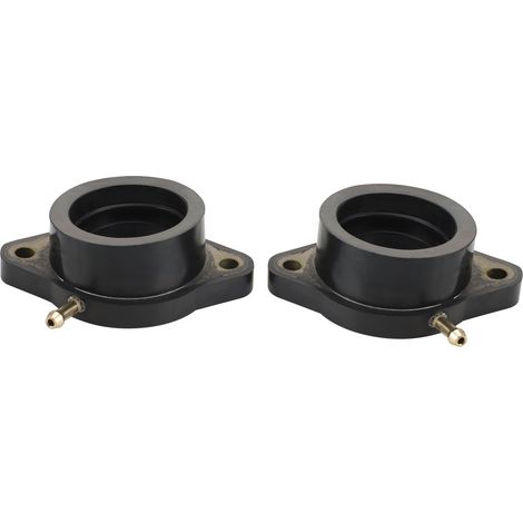 Two-piece intake manifold connection assembly for Yamaha XS650 models 1978-1983, replaces the original 3G1 high temperature gasket.--DTEKGAZ (1/5)