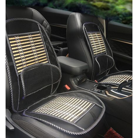 Siège massant anatomique en maille avec courbure orthopédique pour le bas du dos, pour voiture, fourgon ou bureau