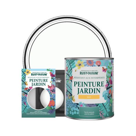 Peinture Jardin, Finition Mat - Pierre de Lune (1/3)